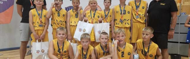 Haapsalu noored korvpallurid tulid Riias teiseks