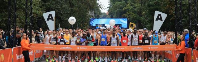 OTSEPILT JA FOTOD | Tallinna Maraton kulmineerub täispika distantsiga, stardis viis tugevat Keenia meest
