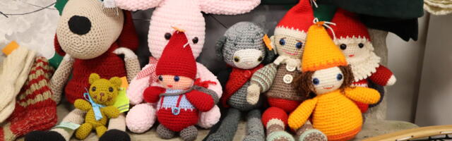 Oru käsitöölised panid näputöö näitusele