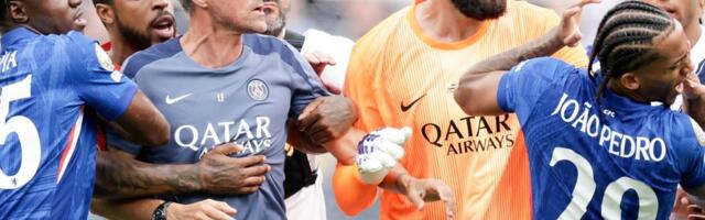 VIDEO | PSG peatreener Luis Enrique rüselusest: püüdsin olukorda rahustada