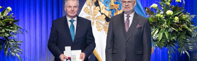 Riigipea teenetemärkide saajatele: oma eriilmeliste tegudega olete teinud Eesti paremaks