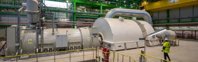 Auvere elektrijaam on taas rivist väljas