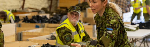 Kevadtormiks formeeriti üle kolme tuhande Lõuna maakaitseringkonna reservväelase ja kaitseliitlase