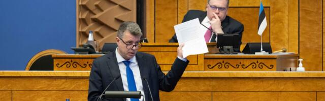 Urmas Reinsalu: viimase aastaga on meie riigikaitse rahastamist vähendatud 500 miljoni euro võrra