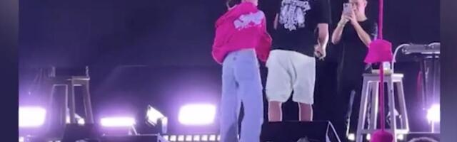 Kuulus Ukraina blogija šokeeris kohalolijaid, lüües kontserdil tehtud abieluettepaneku ajal mehele näkku