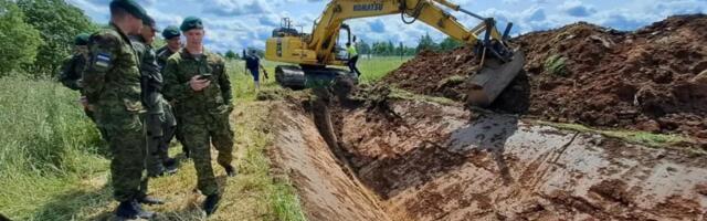 Kagupiirile tuleb ligi 40-kilomeetrine tankitõrjekraav