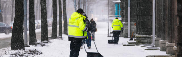 Järvan: lumekoristuse eest kiita saada on harukordne