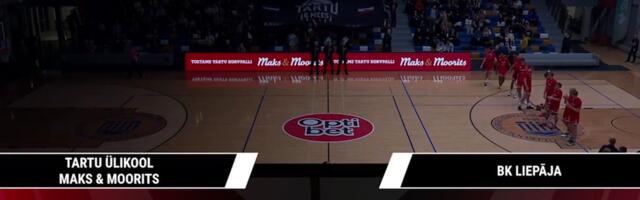 TÄISPIKKUSES | Vaata uuesti Tartu Ülikool Maks & Moorits - BK Liepaja kohtumist!