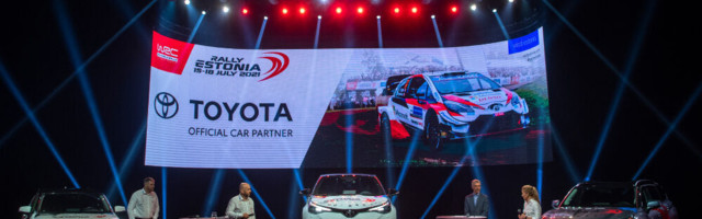 Toyota on WRC Rally Estonia ametlik autopartner