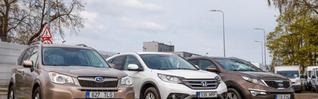 Linnamaasturite võrdlustest: Kasutatud Subaru Forester, Kia Sportage ja Honda CR-V