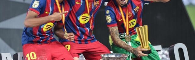 Barcelona sai Jeddah's toimunud El Clasicoga 16. superkarika