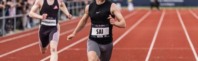 Sprinter Henri Sai tegi arenguhüppe. Head ajad annavad uusi võimalusi ja ilmselt ka pileti EM-ile