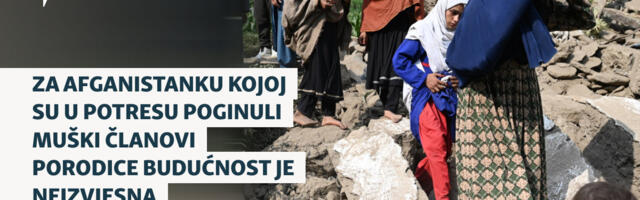 Za Afganistanku kojoj su u potresu poginuli muški članovi porodice budućnost je neizvjesna