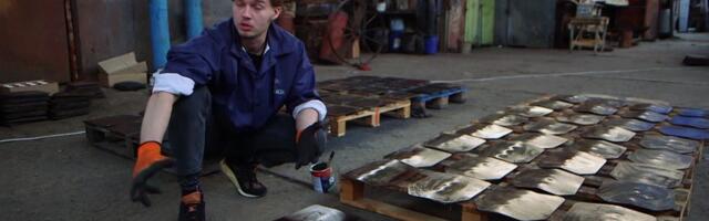 Reporter: Kiievi kunstnikud valmistavad kuuliveste!