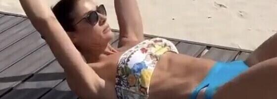 ￼ KLÕPS: POLINA MATTISEN paljastas, kuidas ta endale seksikad kõhulihased sai