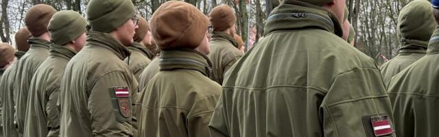 Lätis kutsutakse noori vabatahtlikke sõjaväkke, et täiendada riigikaitse ridu