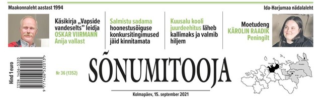 Sõnumitoojas 15. septembril