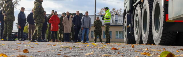 Logistikapataljonis koondusid reservväelased ja ajateenijad ühisele õppepäevale