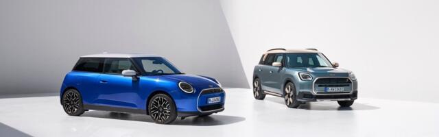 MINI esitles Müncheni autonäitusel uusi täiselektrilisi Cooperit ja Countrymani