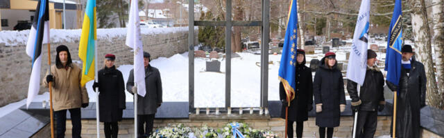 TALLINNAS MÄLESTATI MÄRTSIPOMMITAMISES HUKKUNUD KAASLINLASI