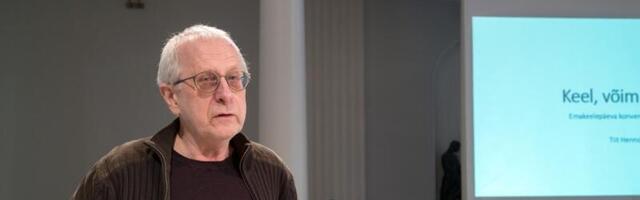 Wiedemanni keeleauhinna pälvis keele- ja kirjandusteadlane ning meediauurija Tiit Hennoste