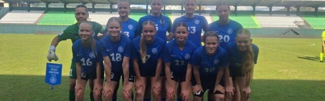 Eesti jalgpallinoored kaotasid Kreekale üleminutite väravast