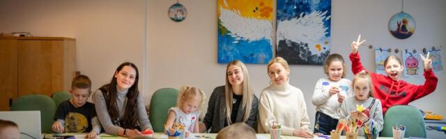Galerii ⟩ Ukraina keskus on sõjapõgenike kodune kohtumispaik