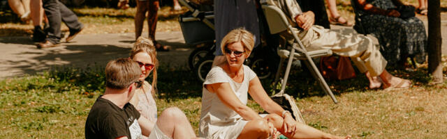 Tartlased saavad laulu- ja tantsupeole kaasa elada Pirogovi pargis 