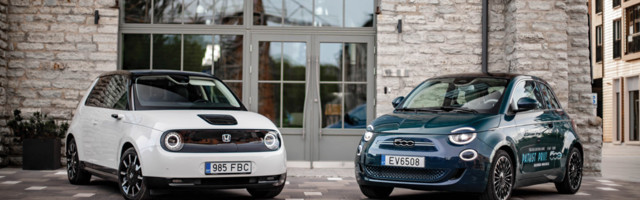 Uus Fiat 500 vs Honda e: kumb stiilne ja pisike elektriauto valida?