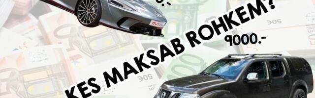 Absurd? Luksusliku McLareni automaks on väiksem kui 10 aasta vanusel Nissani kastikal