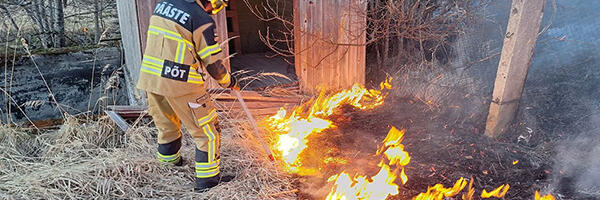 Lõuna-Eesti päästjad käisid kustutamas kulupõlenguid