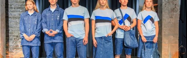 GALERII: Eesti sportlased kannavad Pariisi olümpiamängudel ümbertöödeldud ja taaskasutatud materjalist rõivaid