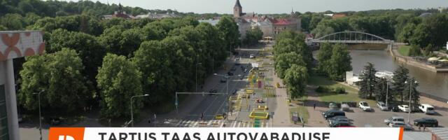 Tartus taas autovabaduse puiestee