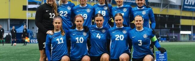 Eesti naiste jalgpallikoondis kaotas Leedule
