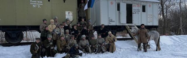 Eesti ja Läti sõjaajaloo klubid taaslavastasid vabadussõja lahingu