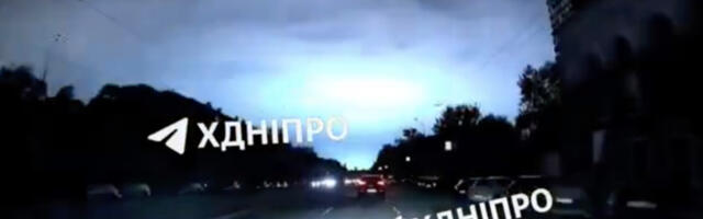VIDEO: Ukrainas oli näha sähvatusi ja siis kadus elekter
