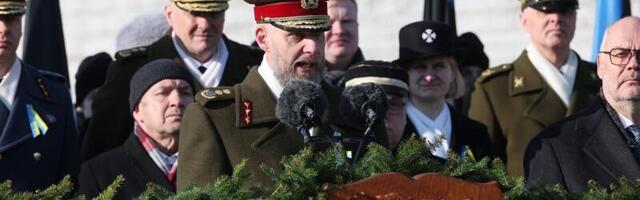 Andrus Merilo kaitseväe paraadil_ keerulised ajad on muutumas ohtlikeks aegadeks