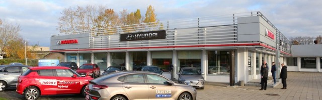 Topauto avas Jõhvis uue ja suure autokeskuse