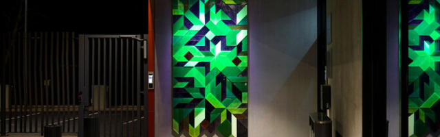 Новое совмещенное здание в Килинги-Нымме украсит панно "Углерод и кевлар"