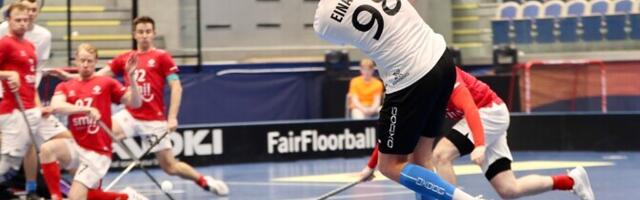 ЧМ по флорболу: сборная Эстонии обыграла Данию в овертайме и заняла девятое место