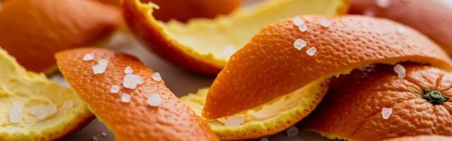 Mandariinikoored ära viska prügikasti: sega need soolaga ja vaata, mis juhtub