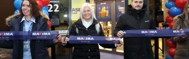 Maxima avas Astangul oma 86. kaupluse