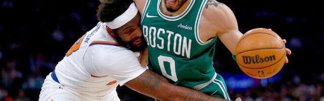 Knicks alistas Celticsi, LeBron oli lähedal kolmikduublile