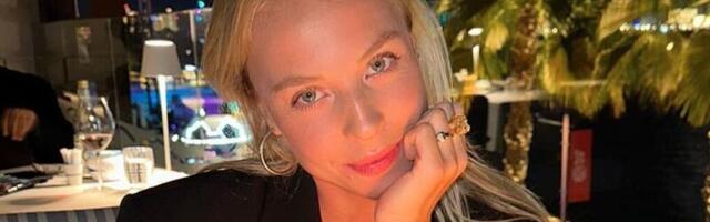 KAUNIS VAADATA: puhkehetke nautiv Anett Kontaveit säras eriti šikis pükskostüümis