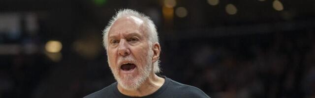 Legendaarne korvpallitreener Gregg Popovich sai insuldi