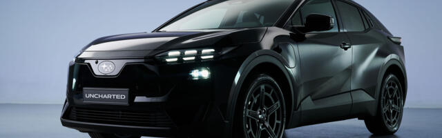 Uncharted on üks kolmest uuest Subaru elektriautost, mis Euroopas müügile tuleb
