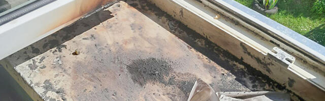 Elva vallas põles elumaja aknalaud