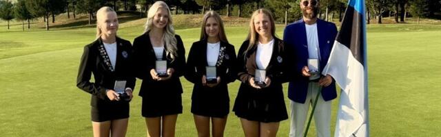 Eesti golfinaiskond võitis väikeriikide EM-il teist aastat järjest pronksi