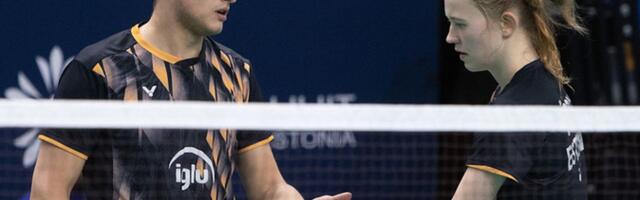Sulgpallurid Mikk Õunmaa ja Ramona Üprus langesid EM-il konkurentsist, Kristin Kuuba alustab kolmapäeval