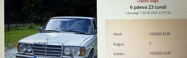 PILTUUDIS: autod on kalliks läinud – võid võlavangi sattuda